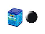 black, silk matt RAL 9005 Aqua Color 18 ml
