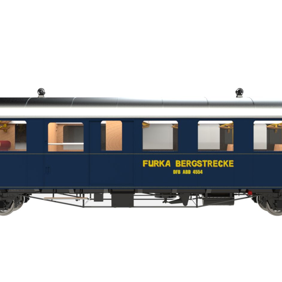 Platform car, Pullman IIm, ABD 4554 DFB
