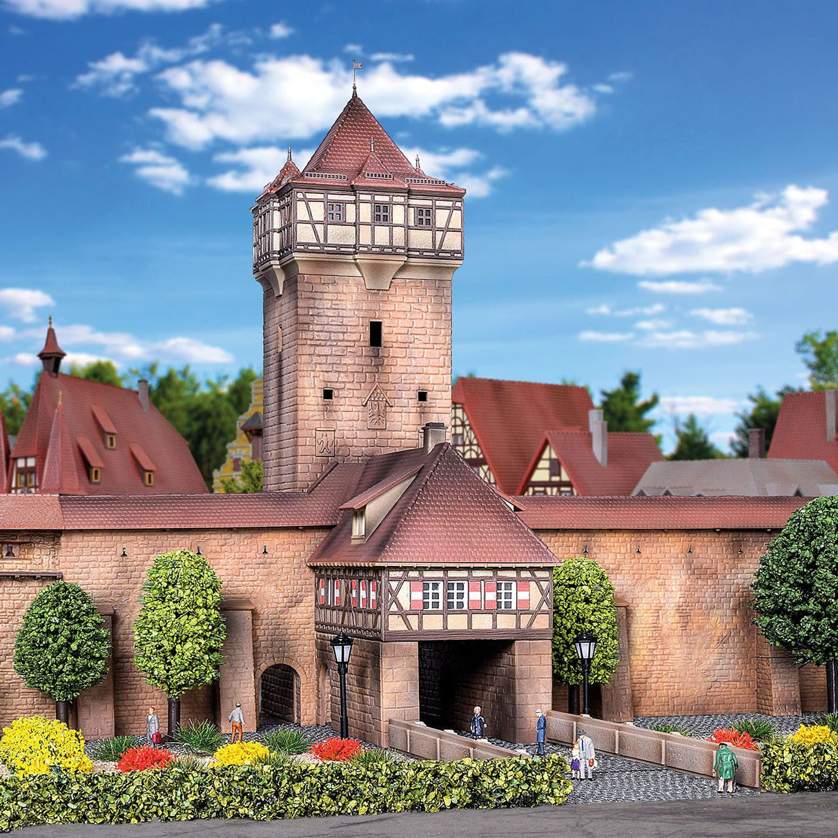 Röder Gate with Tower in Rothenburg