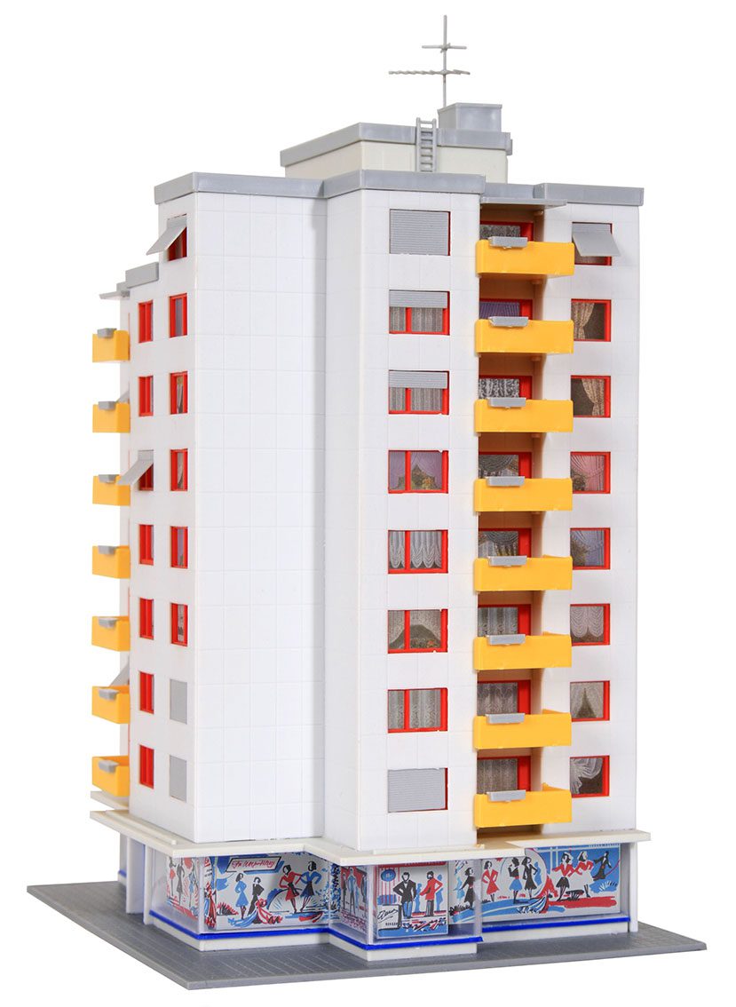 High-Rise Building with Retail Store
