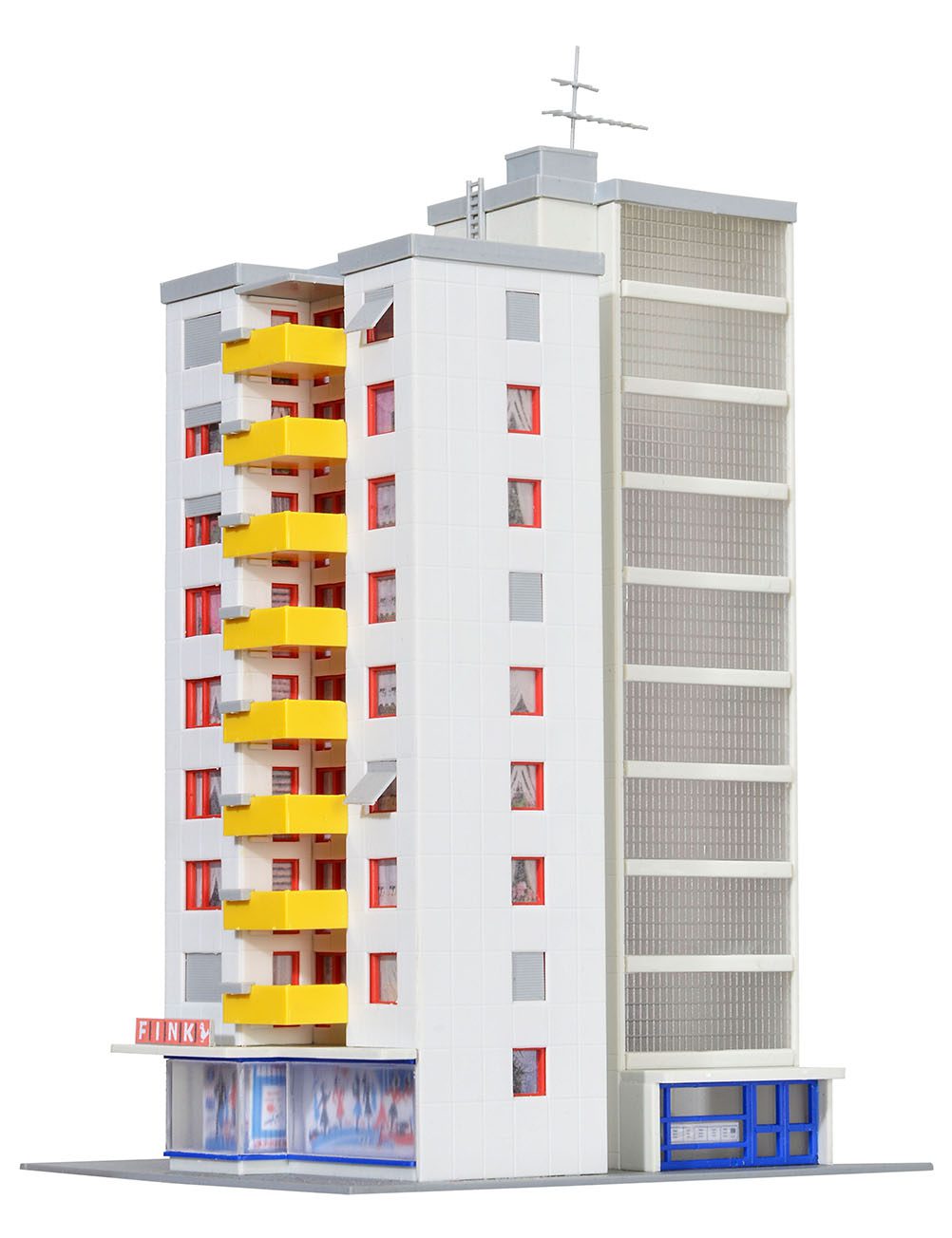 High-Rise Building with Retail Store