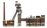 Mine Head Tower with Machine House and Coal Washery