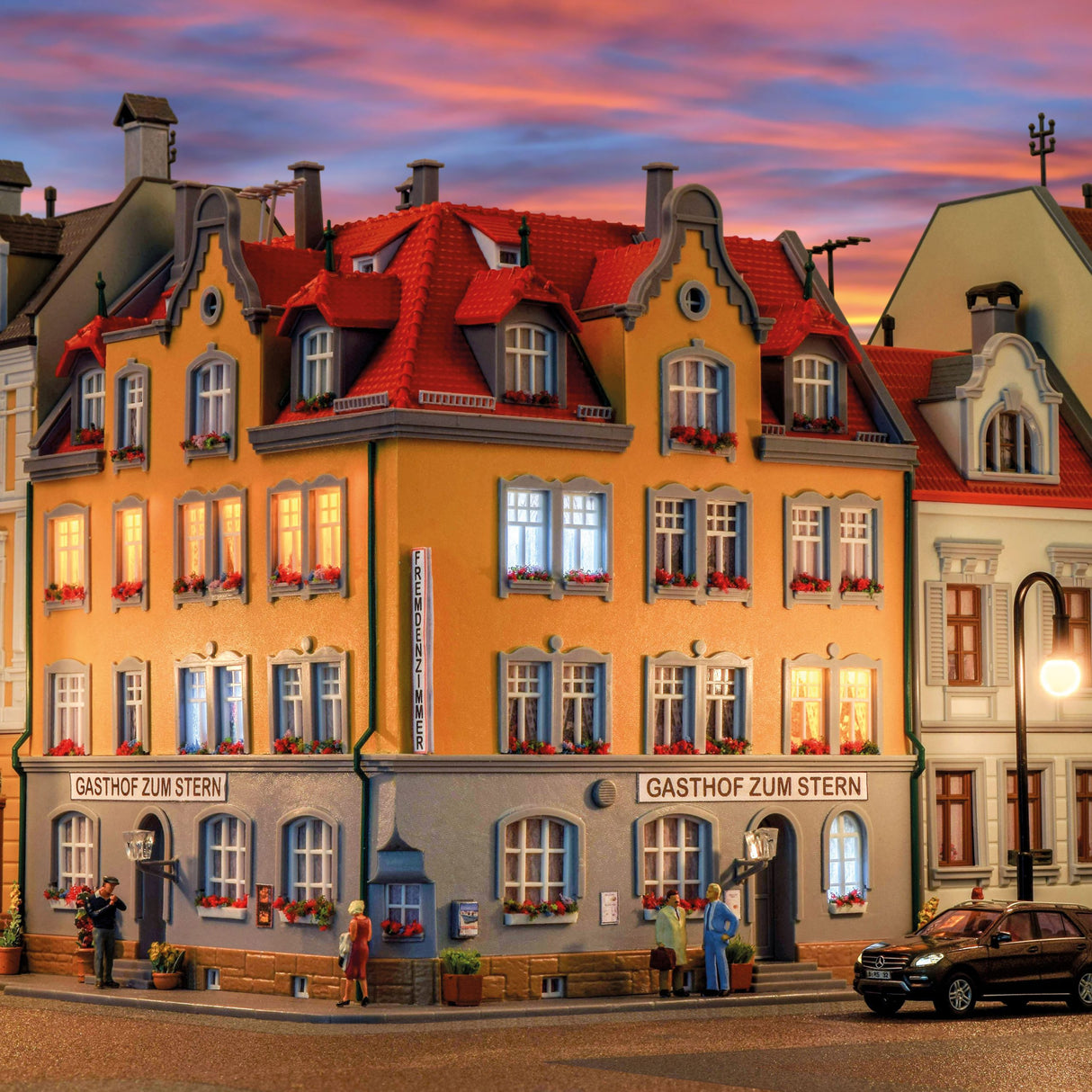 Corner House incl. House Illumination Starter Set