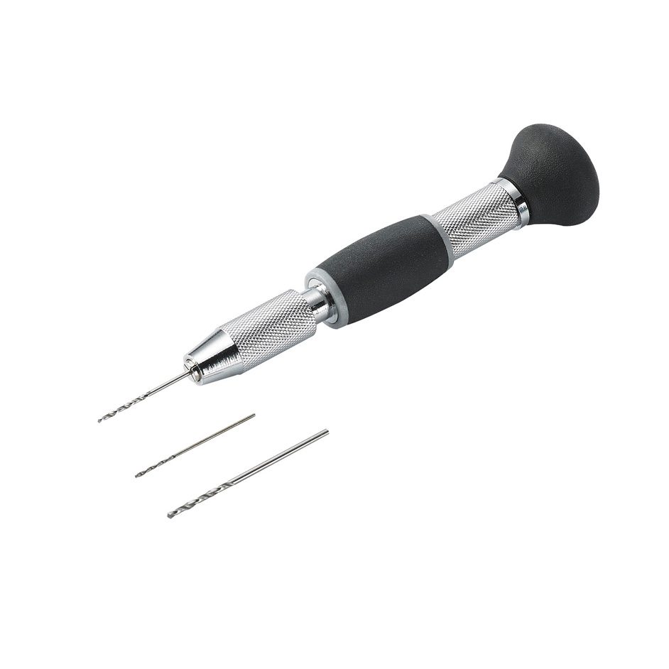 Hand Drill incl. 3 Drill Bits