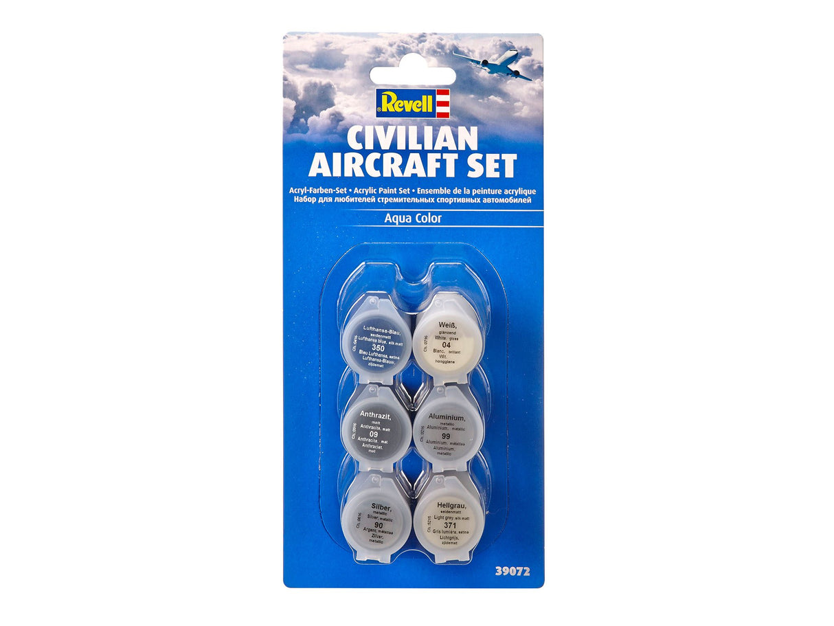 Colour set civil aircraft