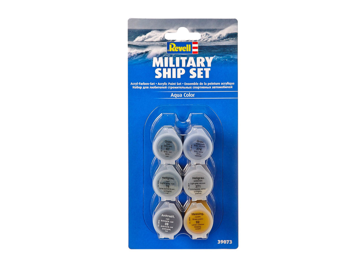 Set of colours for military ships