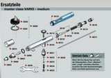 Airbrush spray gun ‘Vario’ Master Class