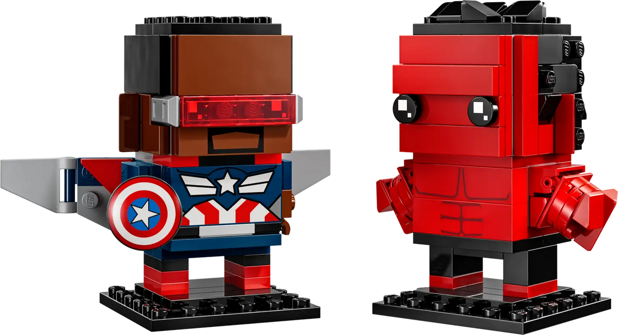 Captain America &amp; Red Hulk