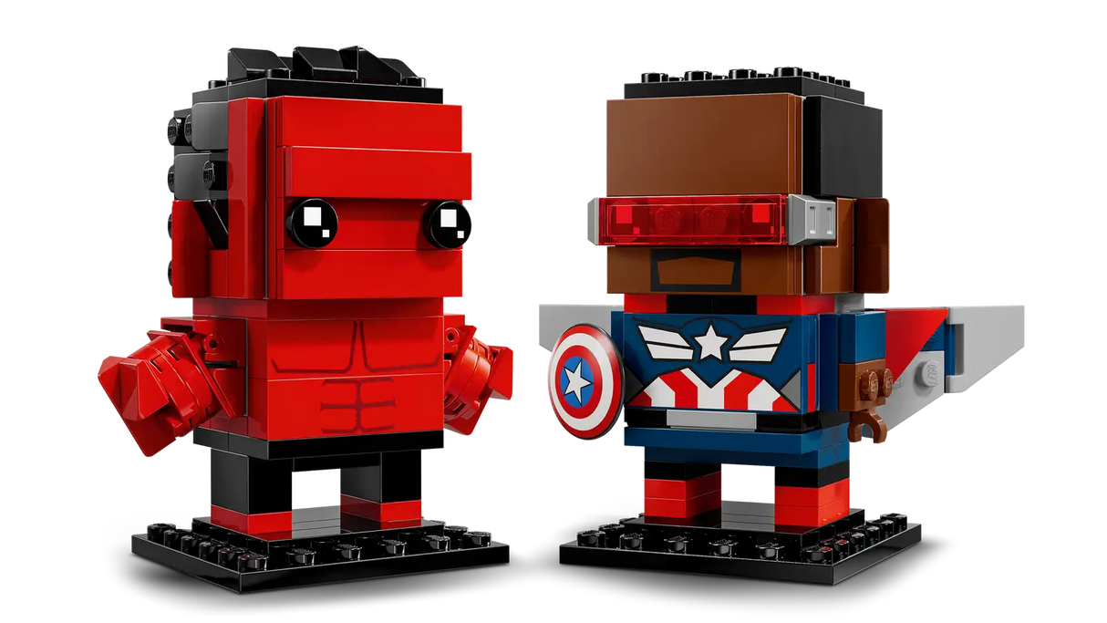 Captain America &amp; Red Hulk