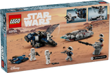 Imperial Dropship vs. Rebel Scout Speeder