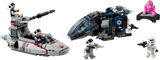 Imperial Dropship vs. Rebel Scout Speeder