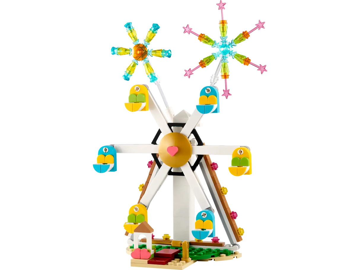 Celebration: Ferris Wheel with Fireworks