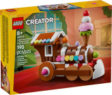 Celebration Series: 4 Gingerbread Train Ornament