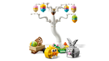 Easter Bunny and Chick Egg Hunt