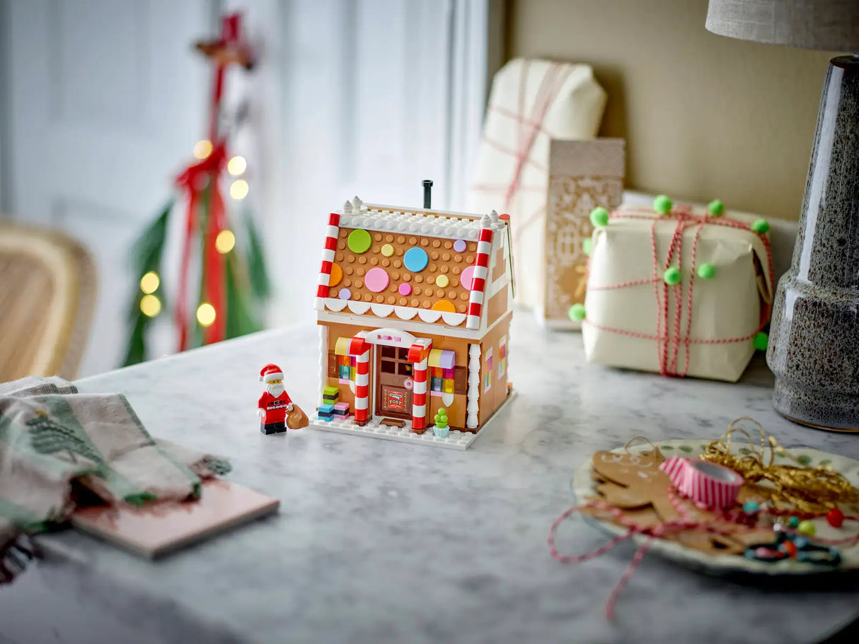Festive Gingerbread House