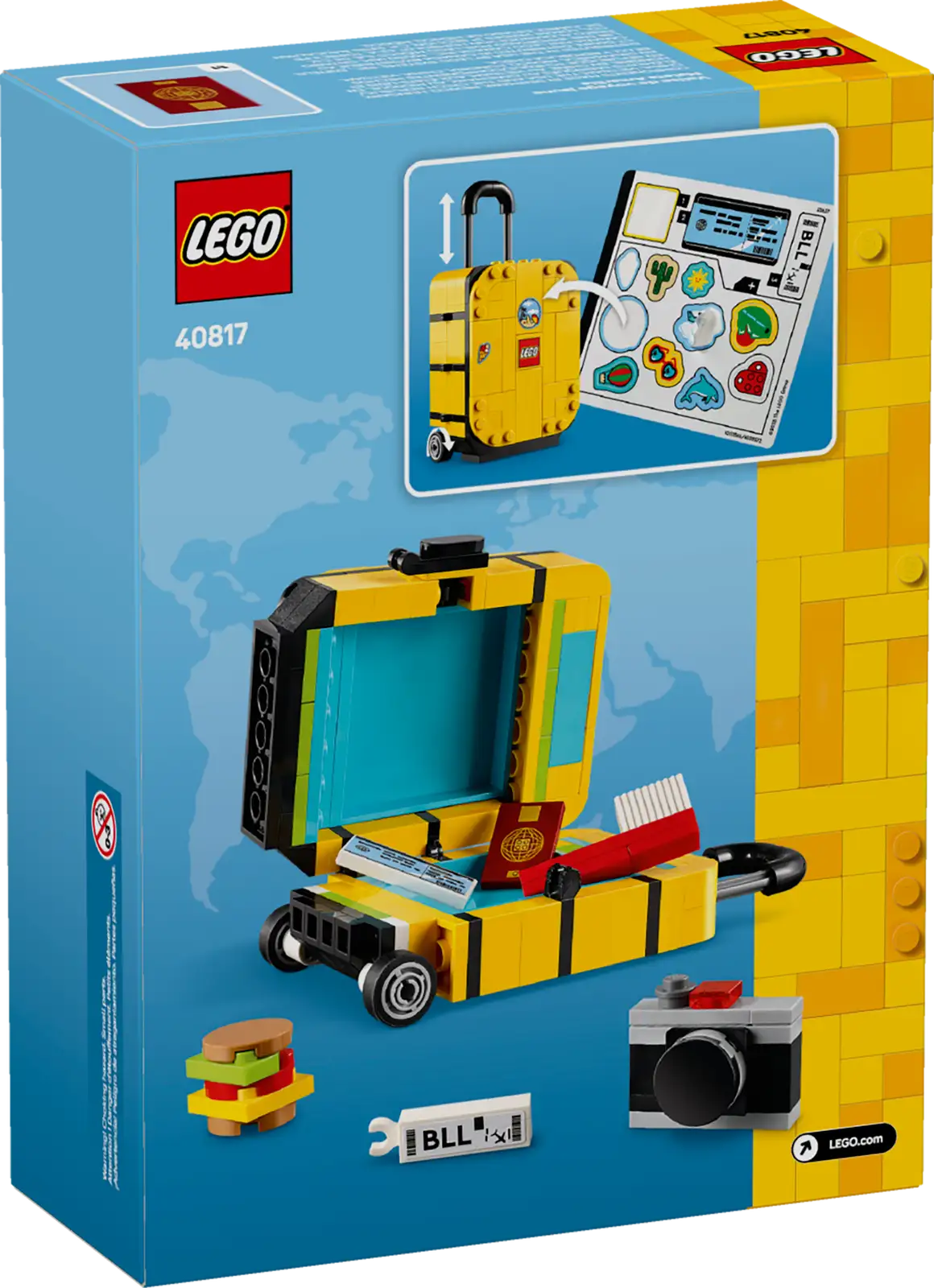 Yellow Travel Suitcase