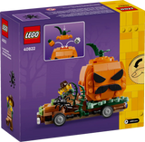 Jack-O'-Lantern Pickup Truck