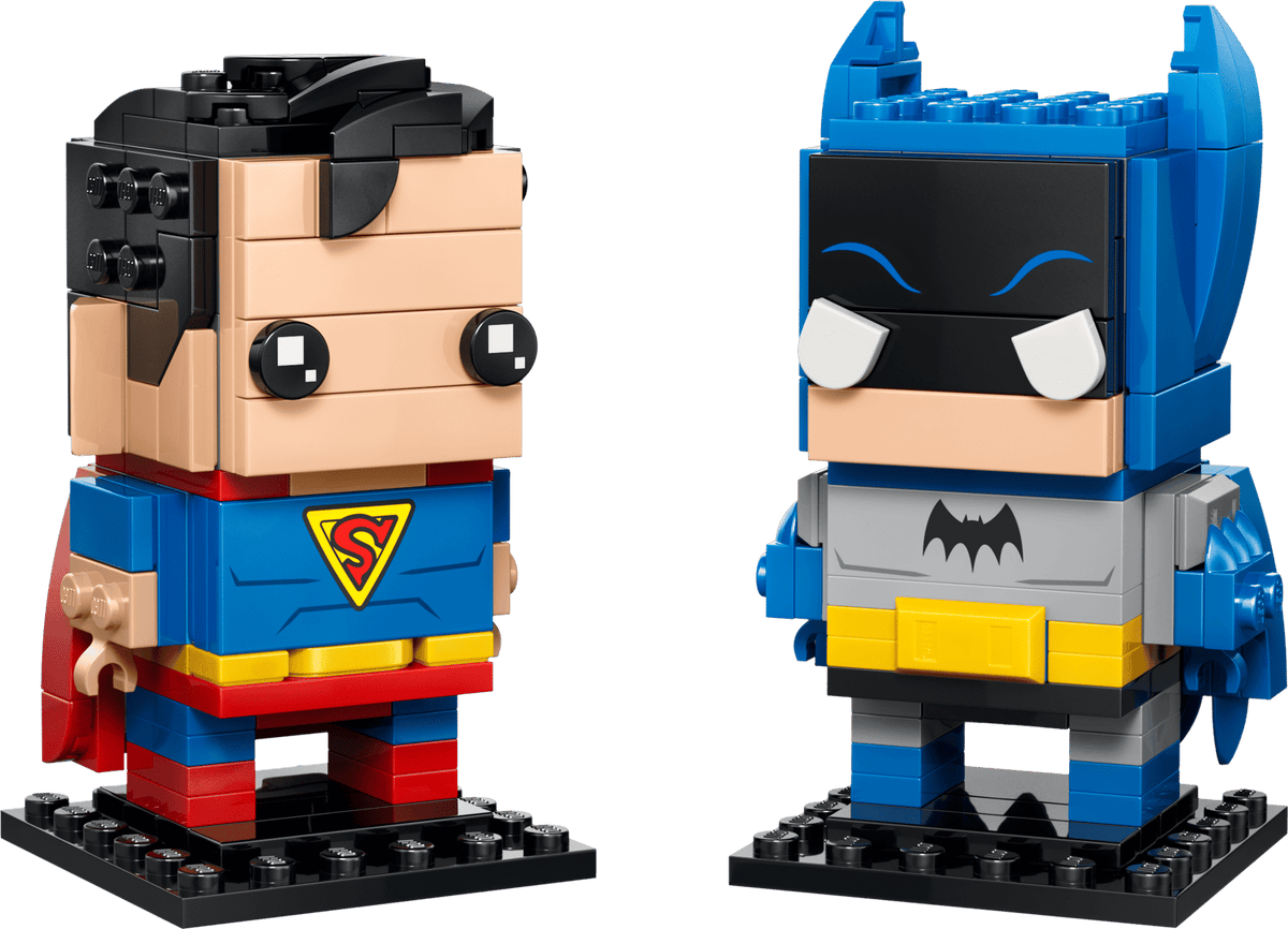 Golden Age Superman™ and Batman™ Figures