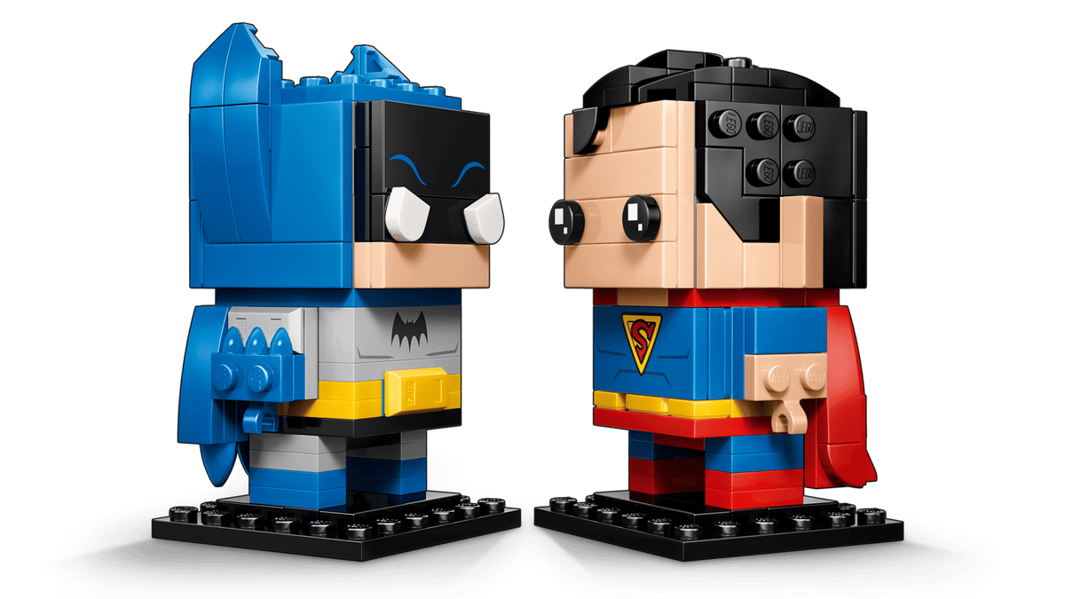 Golden Age Superman™ and Batman™ Figures