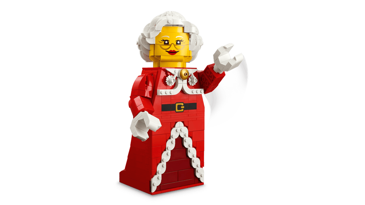 Up-Scaled Mrs. Claus Minifigure