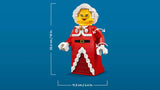 Up-Scaled Mrs. Claus Minifigure