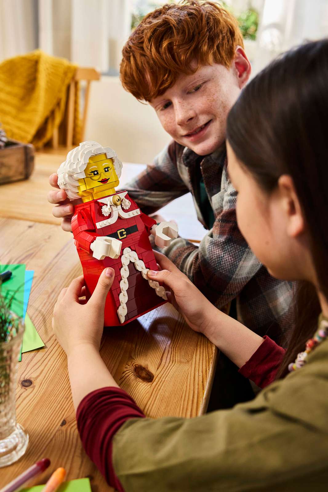 Up-Scaled Mrs. Claus Minifigure