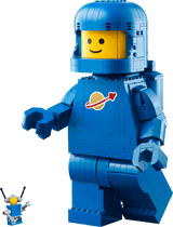 Up-Scaled Blue Astronaut Minifigure
