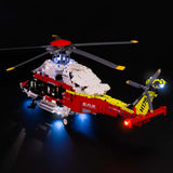 Light My Bricks (LMB) Light kit for LEGO # 42145 Airbus H175 Rescue Helicopter