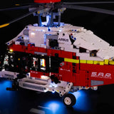 Light My Bricks (LMB) Light kit for LEGO # 42145 Airbus H175 Rescue Helicopter