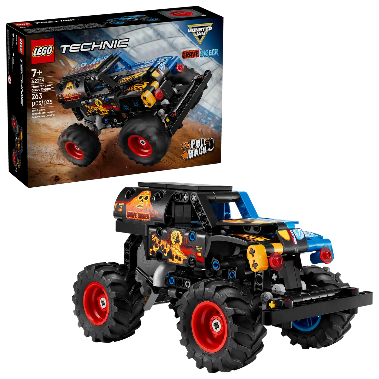 Monster Jam™ Grave Digger™ Fire and Ice