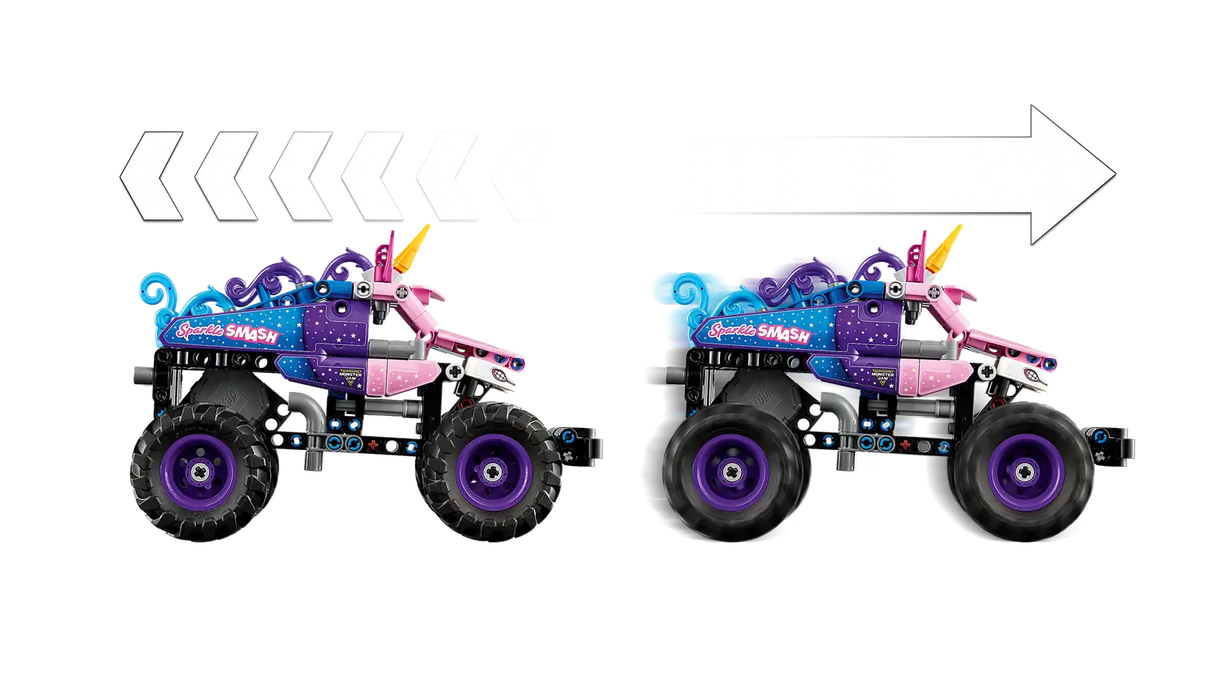 Monster Jam™ Sparkle Smash™ Pull-Back