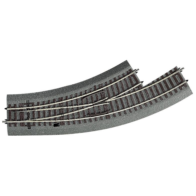Curved track R3 with bedding