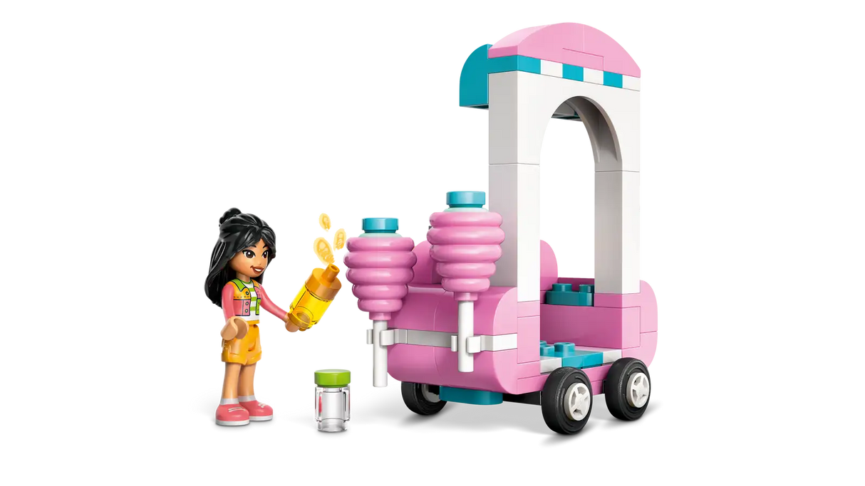 Cotton Candy Stand and Scooter