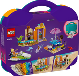 Creative Beach and Travel Suitcase