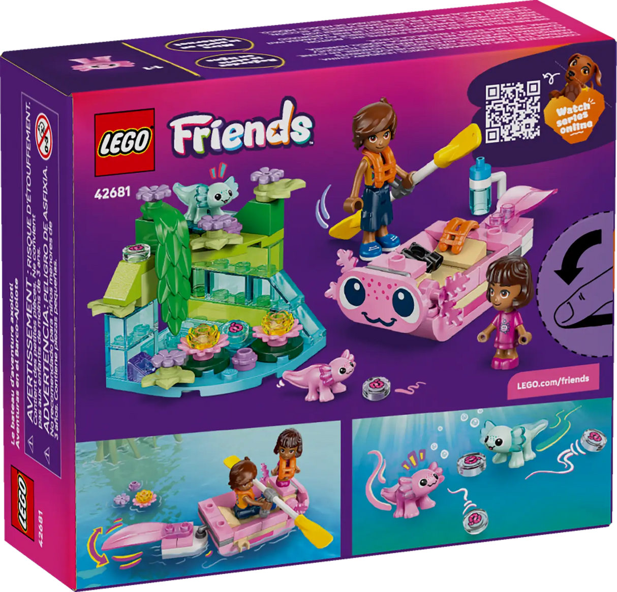 Axolotl Adventure Boat