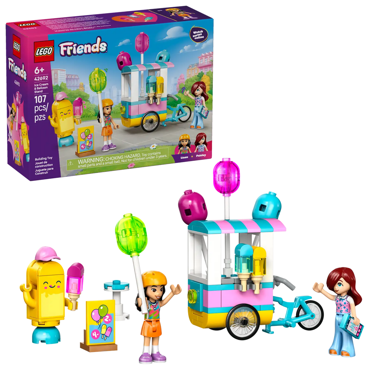 Ice Cream & Balloon Stand