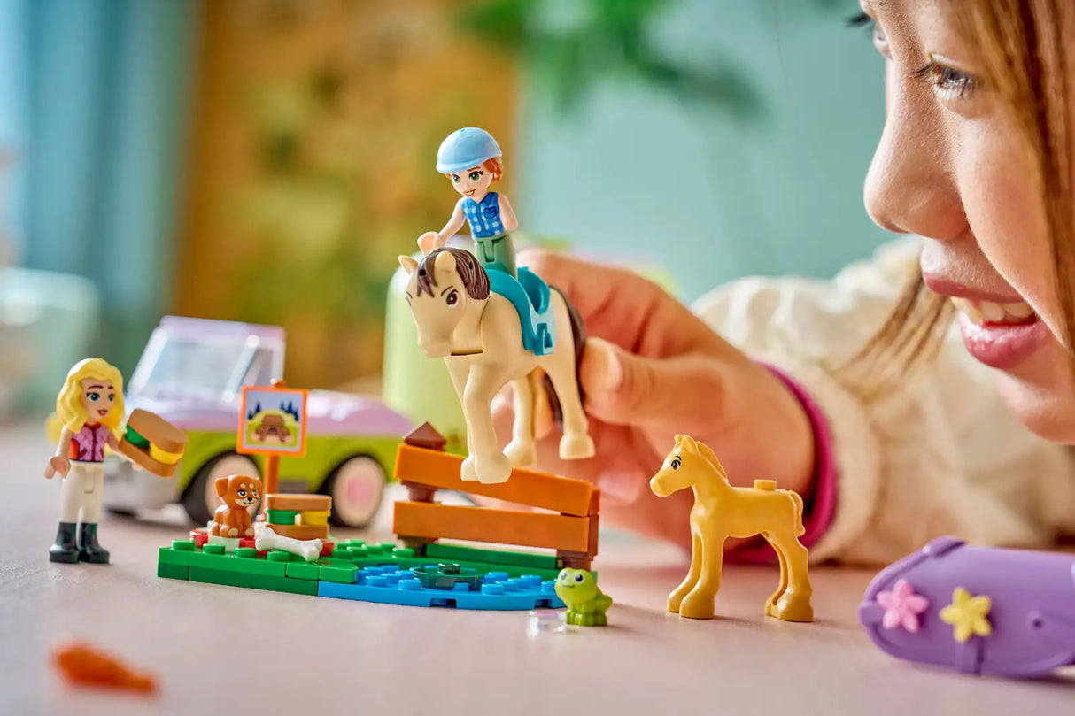 Horse & Baby Foal Trailer