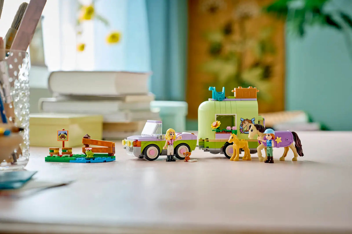 Horse & Baby Foal Trailer