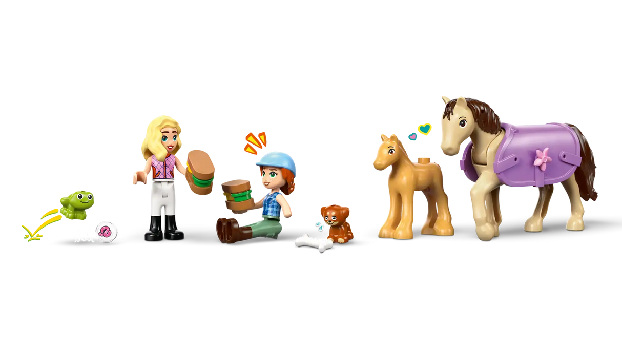 Horse & Baby Foal Trailer