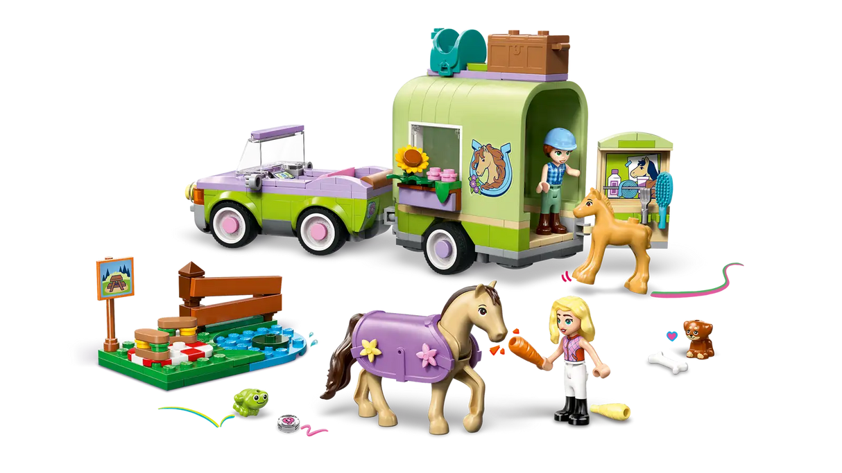 Horse & Baby Foal Trailer