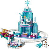 Elsa's Ice Castle & Snow Ride Adventure