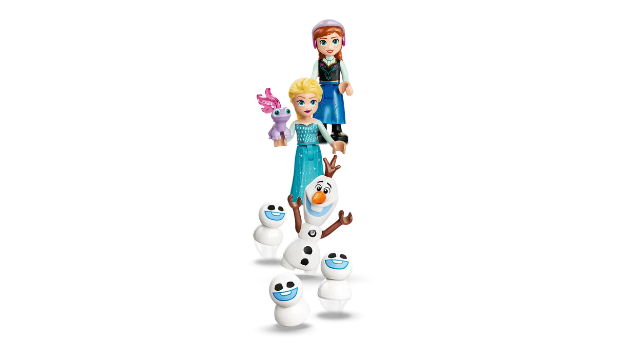 Elsa's Ice Castle & Snow Ride Adventure