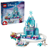 Elsa's Ice Castle & Snow Ride Adventure