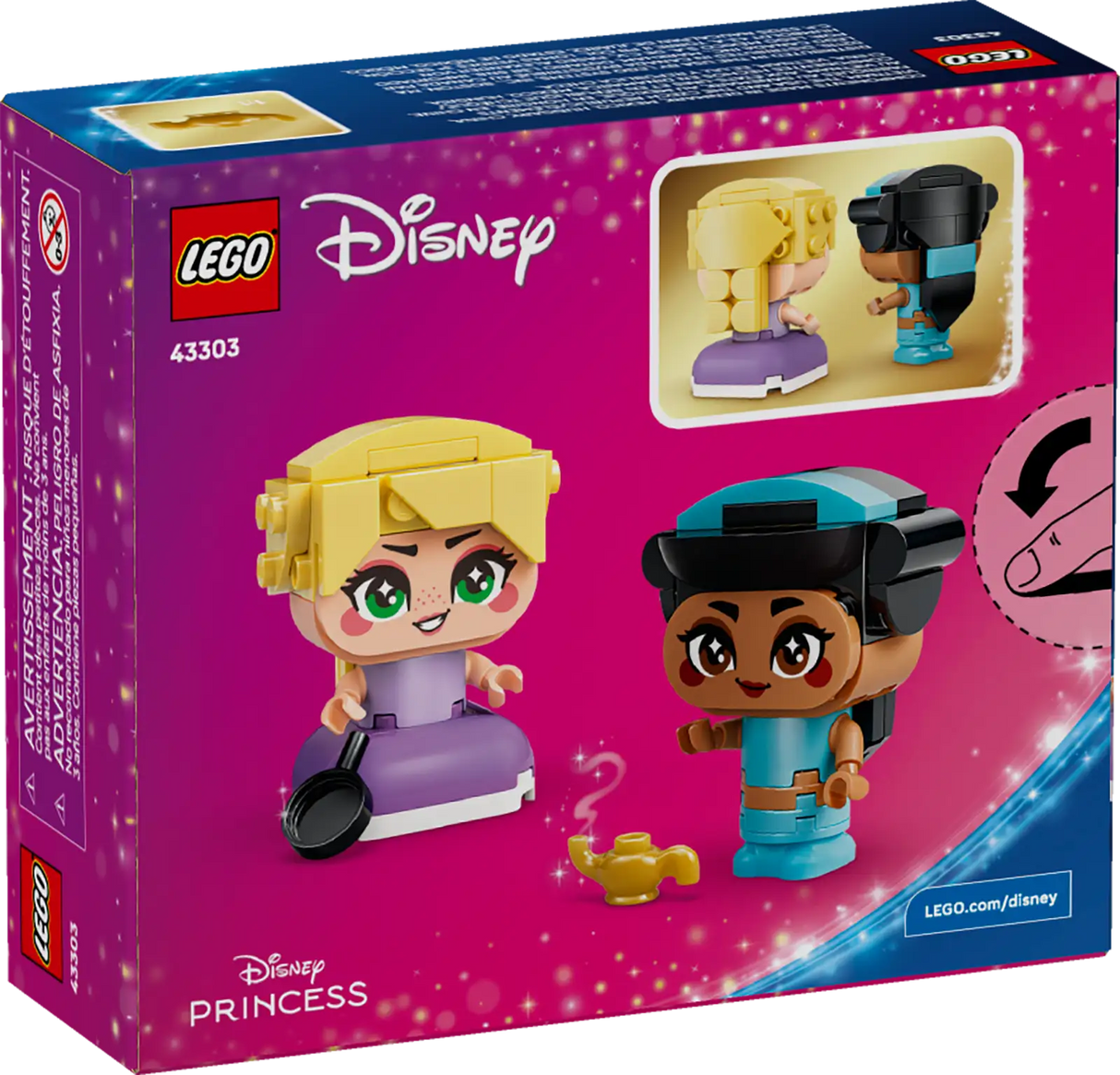 Mini Jasmine & Rapunzel