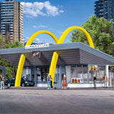 McDonald's Fast Food Restaurant with McDrive