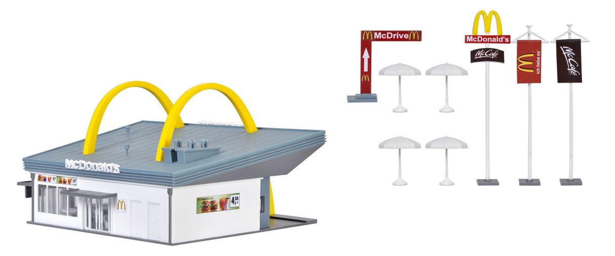 McDonald's Fast Food Restaurant with McDrive