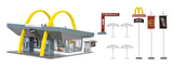 McDonald's Fast Food Restaurant with McDrive