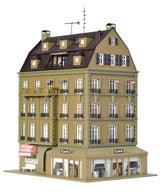Café with Interior and LED Lighting, Functional Kit