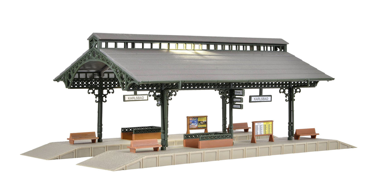 Platform Hall with LED Lighting, Functional Kit
