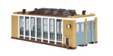 E-loco Shed with Automatic Door Lock Mechanism, Double Track